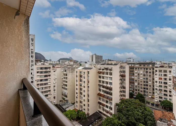 One Flat - Piscina e tranquilidade no coração de Copacabana Rio de Janeiro